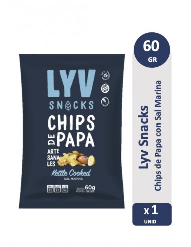 Chips Artesanales Kettle de Papa Lyv...