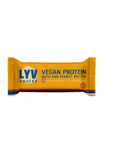 Barra Vegana Proteica Lyv Snacks -...